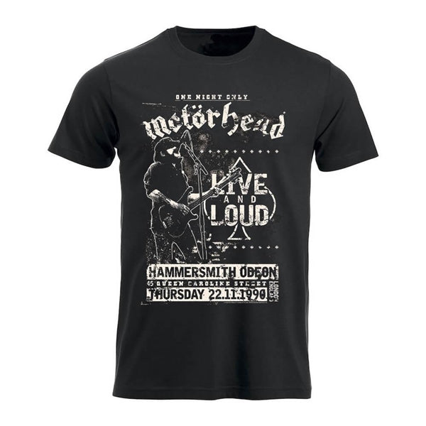 MOTÖRHEAD T-SÄRK LIVE AND LOUD