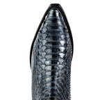Men's Harrier M-50 Python Leather Ankle Boots - Goodyear Welted Chelsea Boots with Elastic Sides