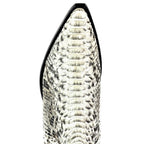 Men's Harrier M-50 Python Leather Ankle Boots - Goodyear Welted Chelsea Boots with Elastic Sides