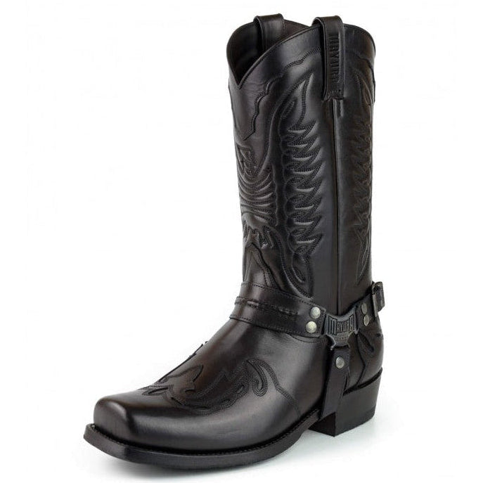 Men's Indian 2471 Cowboy Boots - Handcrafted Vintage Cowhide Goodyear Welt Western Boots