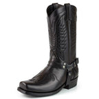 Men's Indian 2471 Cowboy Boots - Handcrafted Vintage Cowhide Goodyear Welt Western Boots