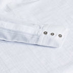 Men's Jacquard Western Shirt Farmer - Stand-Up Collar with Metal Buttons