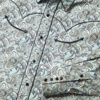Men's Paisley Western Shirt Ace with Detailed Pattern - Cowboy shirt