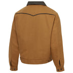 Men's Western Canvas Jacket Andrew - Cotton Cowboy Jacket