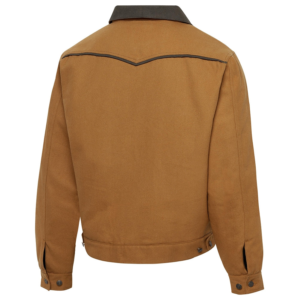 Men's Western Canvas Jacket Andrew - Cotton Cowboy Jacket
