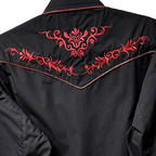 Men's Western Embroidered Shirt Heritage - Premium Cowboy Shirt