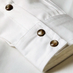 Men's Western Shirt Boston - Suede Leather Look with Embroidered Yoke