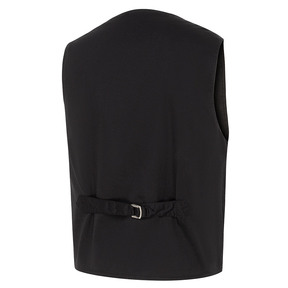 Men's Western Vest Earl - Cotton Waistcoat with Decorative Metal Buttons