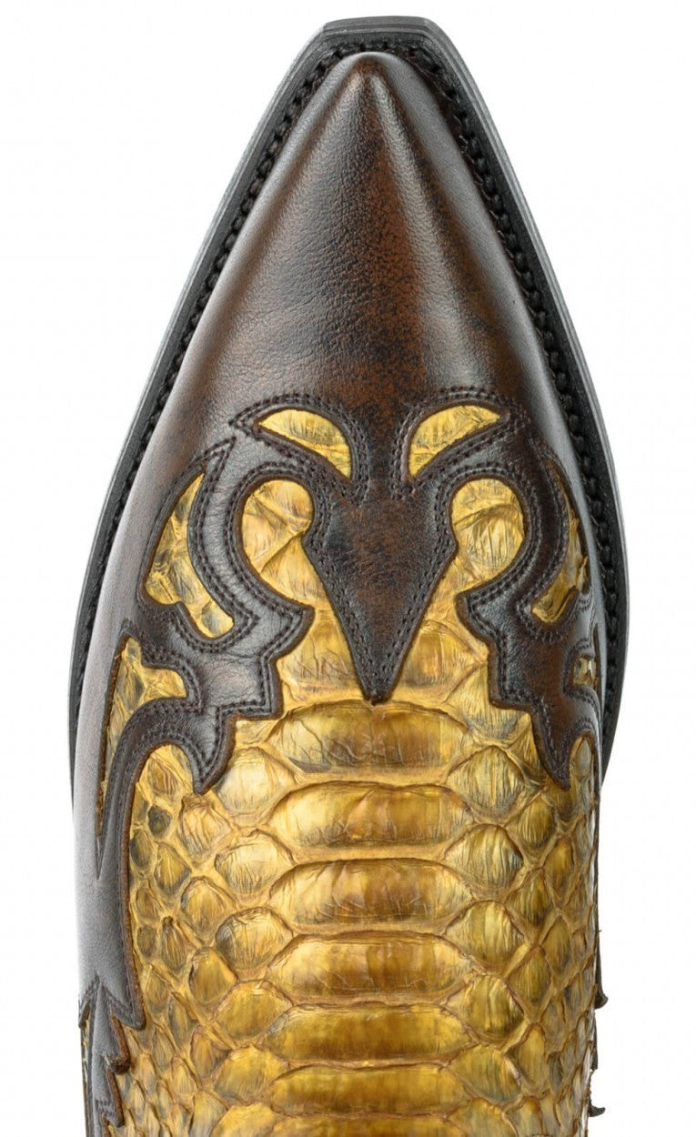 Men's cowboy boots 1935, beige