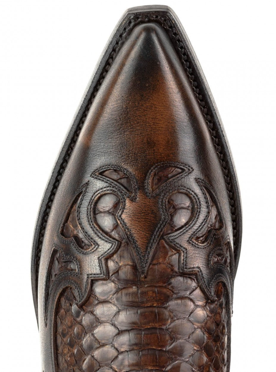 Men's cowboy boots 1935, brown