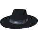 WIDE BRIM FELT HAT MESSED UP