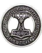 Mjölnir Belt Buckle - Norse Thor Hammer Western Buckle 75mm