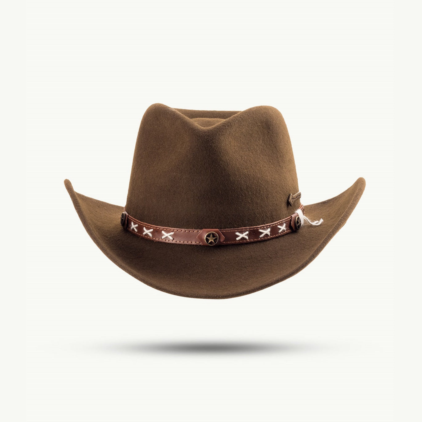 NATURALLY WOOL HAT SMOKEY BROWN