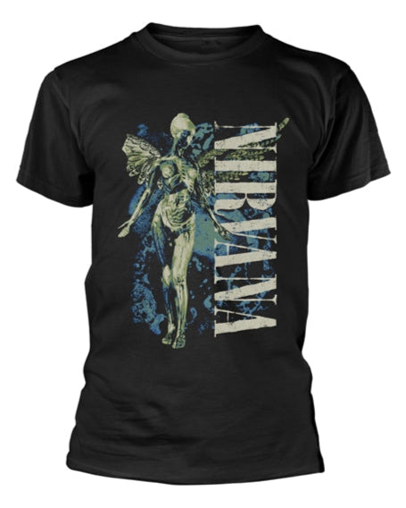 NIRVANA VERTICAL LOGO T-SHIRT