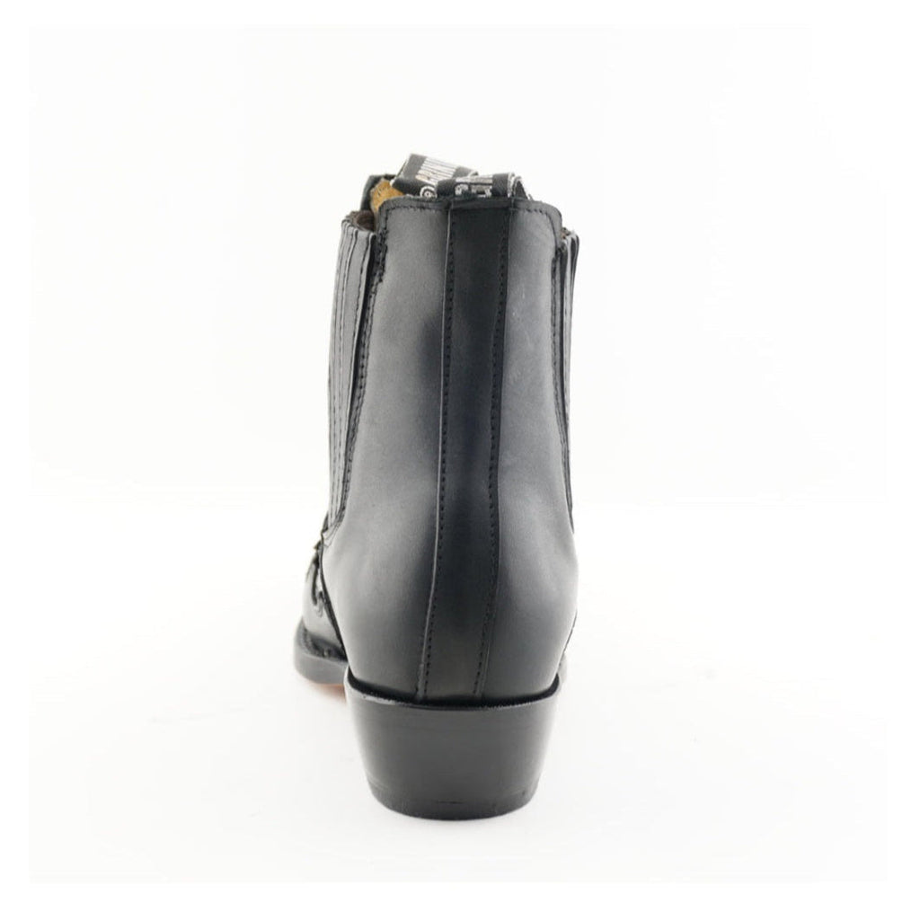 Nevada Python Print Cowboy Ankle Boots - Premium Leather Western Boots with 5cm Heel for Men & Women