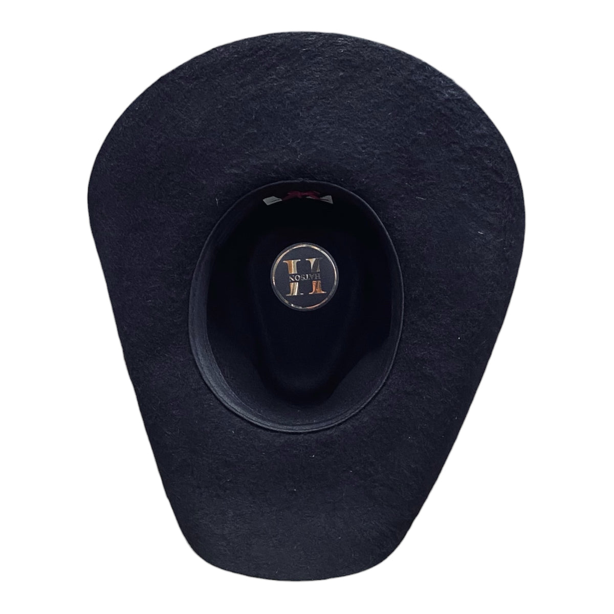 Nightfall Black Merino Wool Cowboy Hat