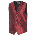 Oldschool Western Vest King - Premium Jacquard Waistcoat