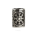 Viking silver bead
