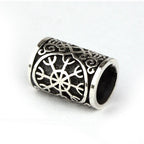 Viking silver bead