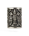 SILVER EAGLE BEARD BEAD