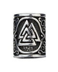SILVER WOTAN KNOT BEARD BEAD