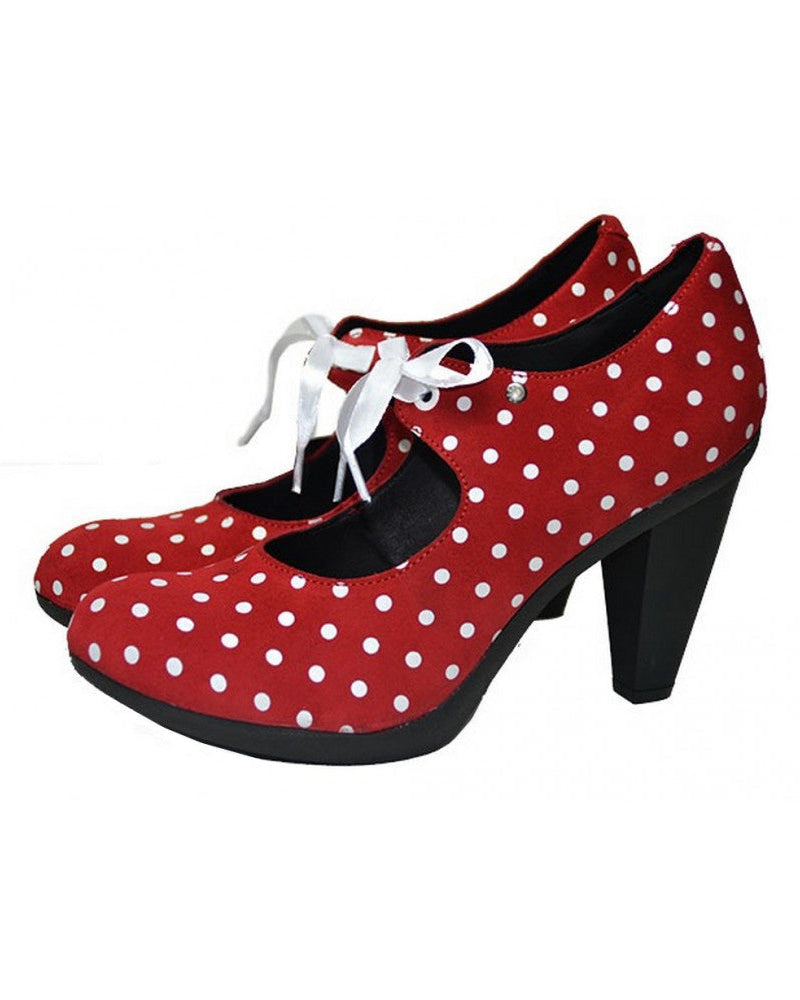 POLKA DOTS PUMPS