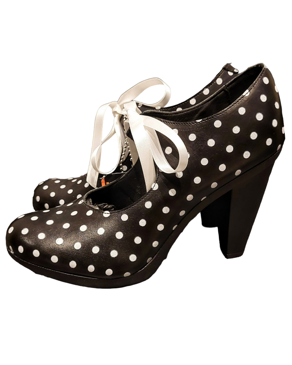 POLKA DOTS PUMPS