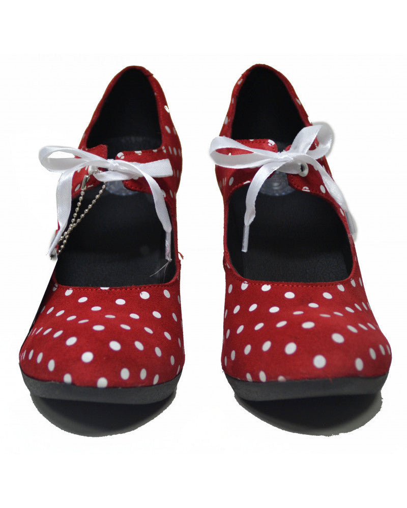 POLKA DOTS PUMPS