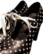 POLKA DOTS PUMPS