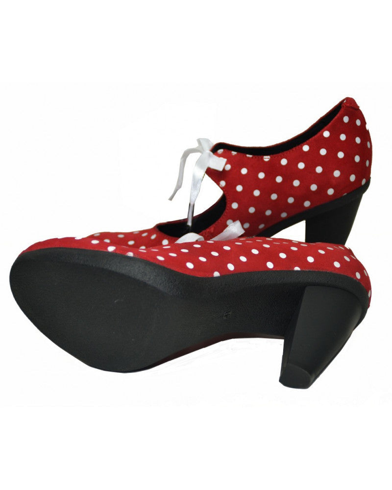 POLKA DOTS PUMPS