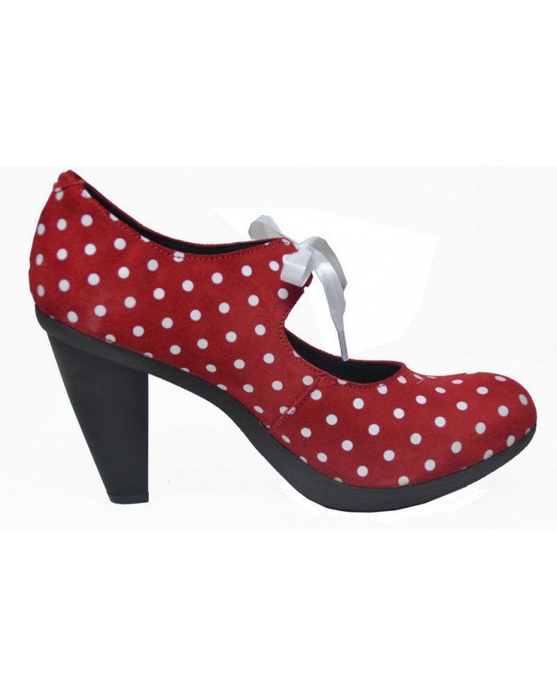 POLKA DOTS PUMPS