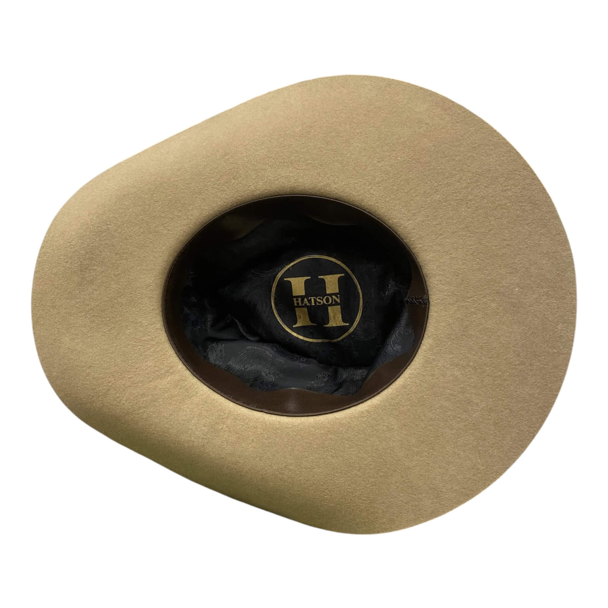 Pathfinder Wool Felt Western Cowboy Hat - Hatband with a metal buckle