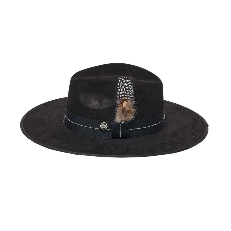FLAT BRIM HAT PATRICIA