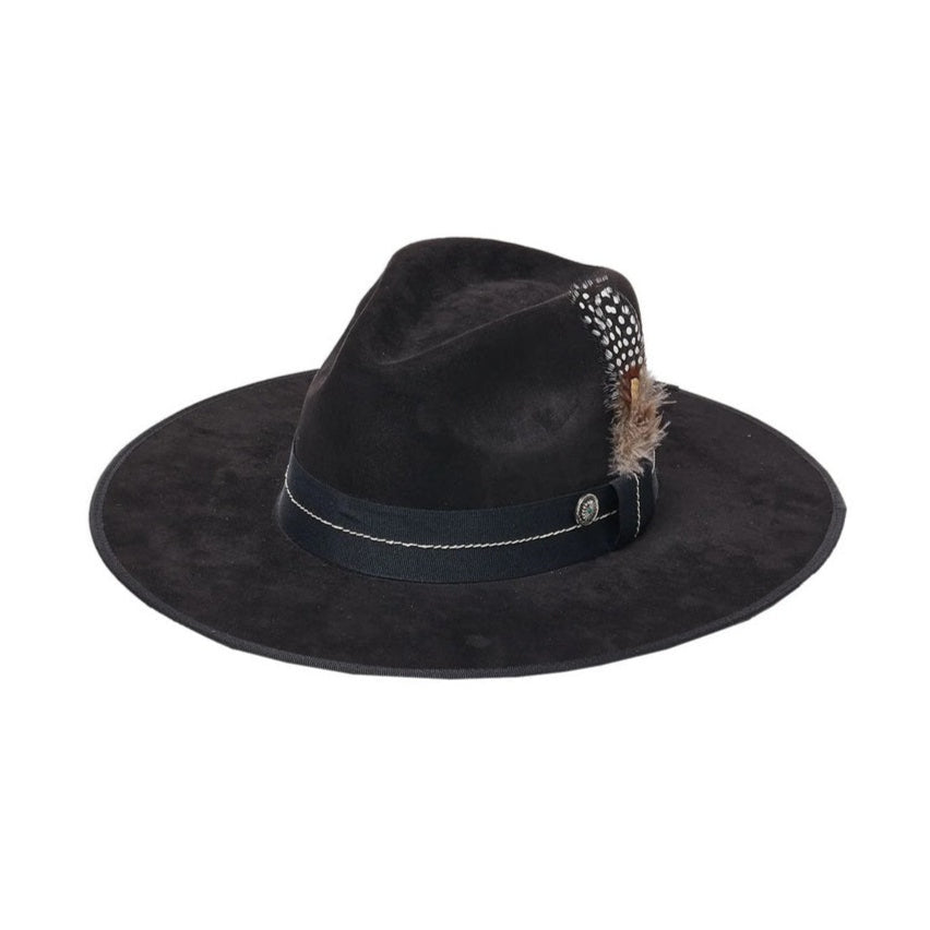 FLAT BRIM HAT PATRICIA