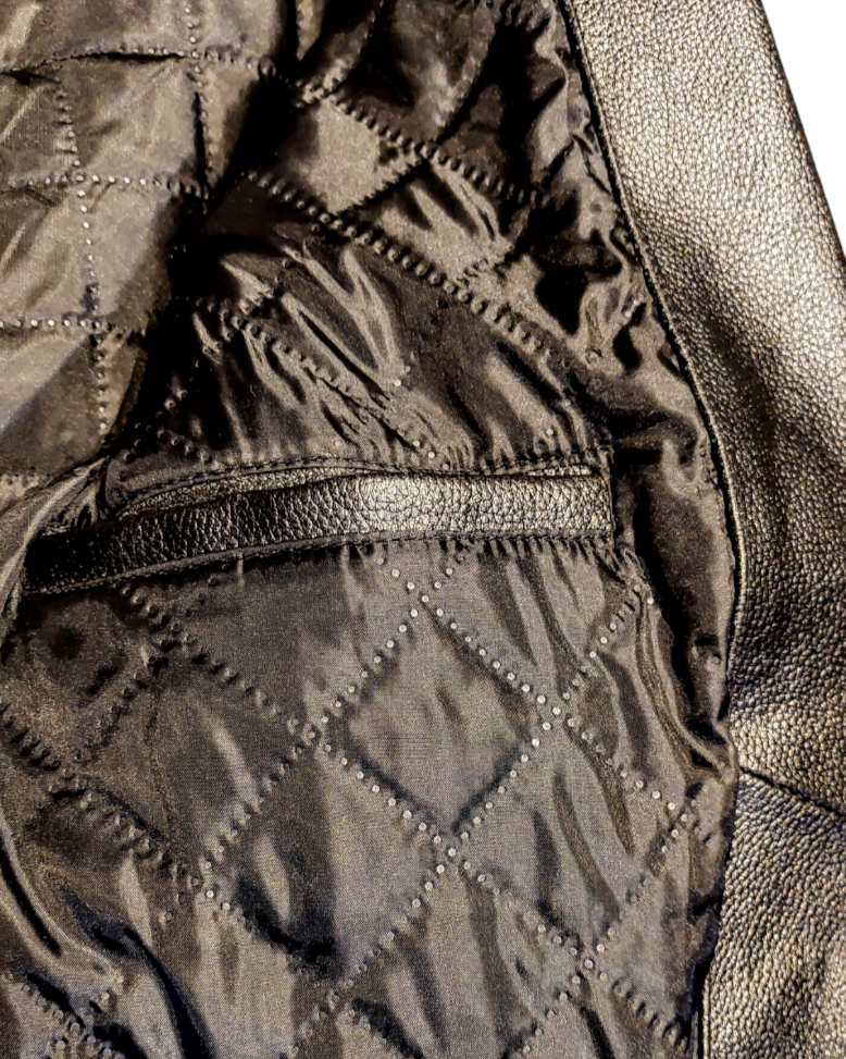 RAMONES MEN'S LEATHER JACKET
