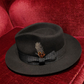 CLASSIC STIFF BRIM FEDORA HAT