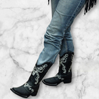 Authentic Rodeo boots Crazy black