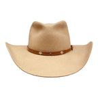 Golden Trail Beige Wool Cowboy Hat