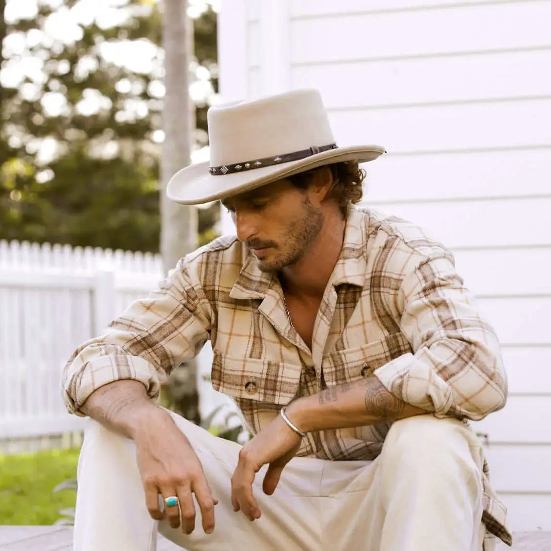 QUINCY WATERPROOF GAMBLER HAT