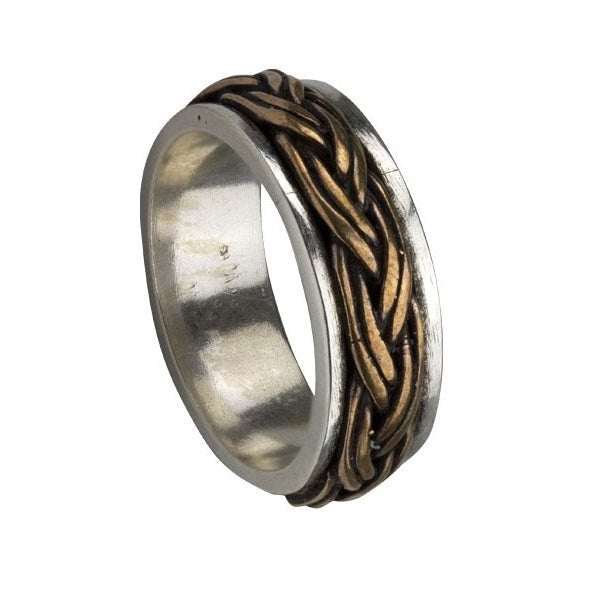 STERLING SILVER RING CELTIC KNOTS