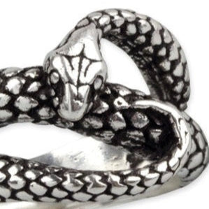 SILVER RING SNAKE RING