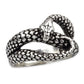 SILVER RING SNAKE RING