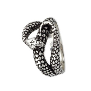 SILVER RING SNAKE RING