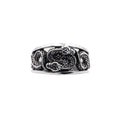 Very filigree crafted,&nbsp;Ring width 11 mm, Material: 925 sterling silver.