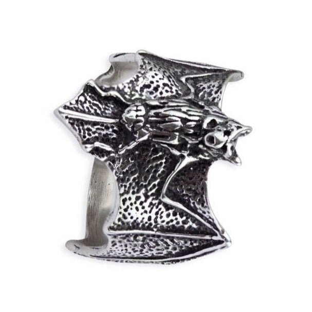 925 STERLING SILVER RING BAT