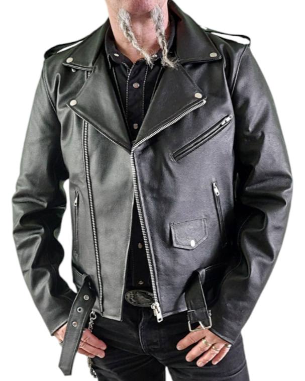 RAMONES MEN'S LEATHER JACKET