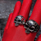 RING GUN METAL SKULL