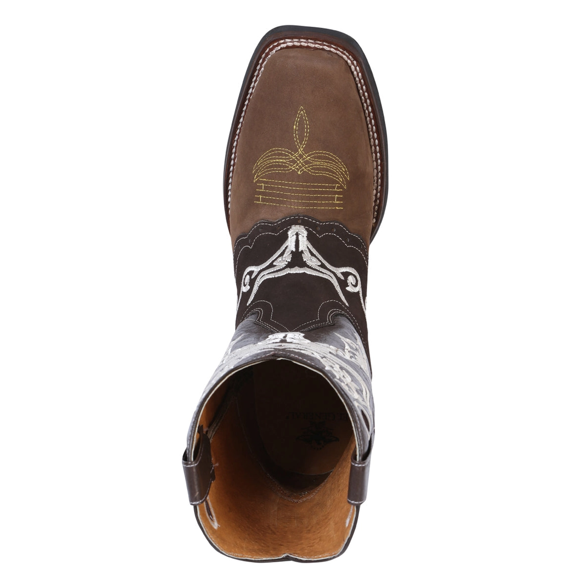 RODEO COWBOY BOOTS CRAZY BROWN