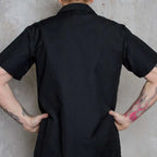 Men's Lounge Shirt Sound of Rock'n'Roll - Rockabilly Shirt with Embroidery White
