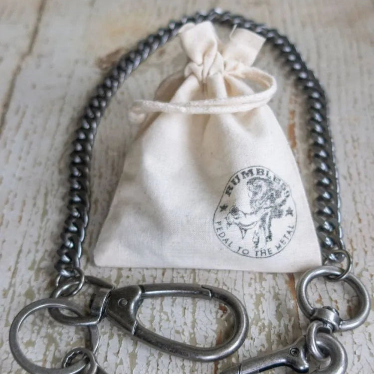 Rumble59 Wrench Wallet Chain – Antique Silver